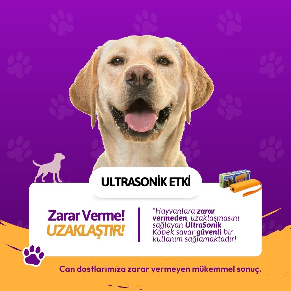 Ultrasonik ses dalgası ile zarar vermeden uzaklaşmasını sağlayan etkili ve önerilen bir üründür.